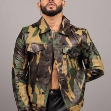 Green camo blouse